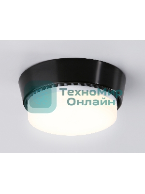 Светильник накладной G10189 BK черный GX53 max 12W D90*20