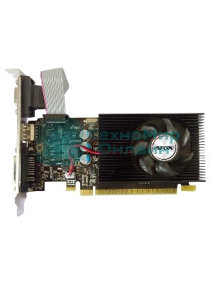 Видеокарта AFOX Geforce GT730 1Gb DDR3 128Bit DVI HDMI VGA LP Single Fan