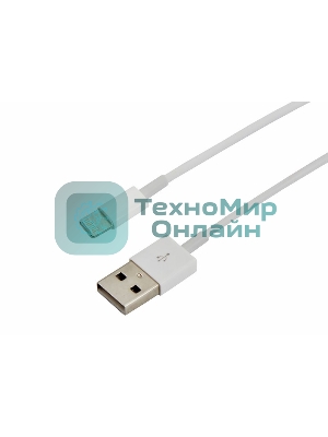 Кабель USB Rexant для iPhone 5/6/7 моделей шнур 1 м белый