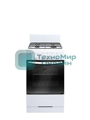 Плита газовая Gefest ПГ 3200-08 К33 белый, конфорок 4 шт, духовка 42 л, 50 см x 85 см x 53 см