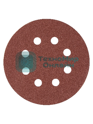 Круг абразивный Matrix на ворсовой подложке под 