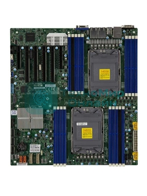 Материнская плата серверная Supermicro X12DPI-N6-B, сокет LGA4189, Intel C621A, DDR4 ECC, 18xDDR4, 4xPCIe 4.0 x16, 2xPCIe x8, M.2, SATA-III, 2xGigabit Ethernet, 4xUSB 3.2, VGA, COM, E-ATX