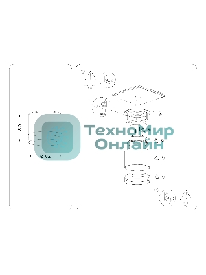 Накладной точечный светильник GX53