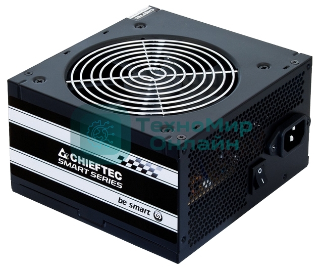 Блок питания Chieftec GPS-550A8, 550Вт, 80 PLUS:, 120мм, черный