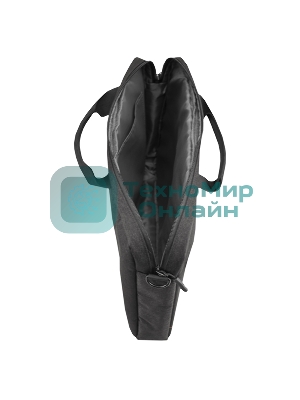 Сумка для ноутбука Continent CC-211 Black (полиэстр, черный 15,6'')