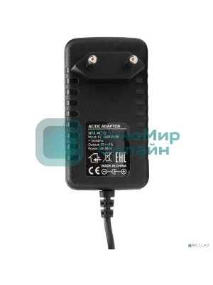 Блок питания Gembird NPA-AC10, 5В/1А, 1 штекер 5,5х2,5мм