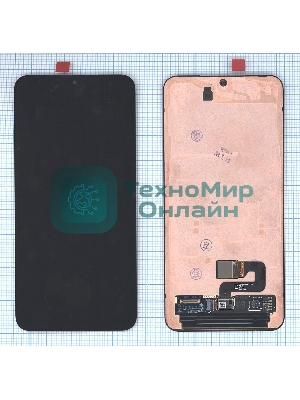 Дисплей для Samsung Galaxy S23 Plus SM-S916B в сборе с тачскрином черный orig