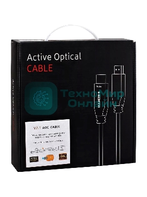 Активный оптический кабель HDMI 19M/M,ver. 2.1, 8K@60 Hz 30m Telecom TCG2120-30M