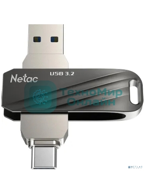 Флешка USB Netac US11 32Gb USB 3.0+TypeC Dual Flash