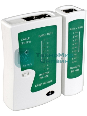 Сетевой тестер EXEGATE EX271121RUS LT-007 Exegate для RJ-45/RJ-11/RJ-12 EX271121RUS