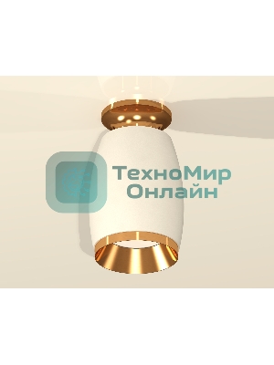 Светильник Ambrella Light XS1122044 SWH/PYG белый песок/золото желтое полированное MR16 GU5.3 (N6905, C1122, N7034)
