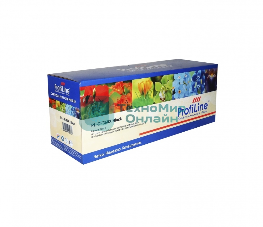 Картридж лазерный ProfiLine PL-CF360X №508X для принтеров HP CLJ Enterprise M552dn/M553dn/M553n/M553x 12500 копий Black