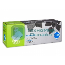 Картридж лазерный Cactus CS-CF211A голубой (1800 стр.) для HP LaserJet Pro 200 M251/M276