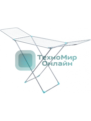 Сушилка для белья НИКА СБ2/С серебро, напольная,складная 20 м