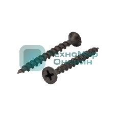 Саморез гипсокартон-дерево Kranz 3.5х41, пакет (50 шт./уп.)