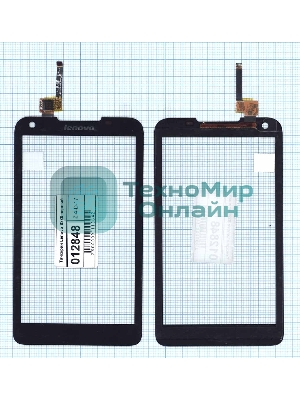 Сенсорное стекло (тачскрин) для Lenovo S880 черное