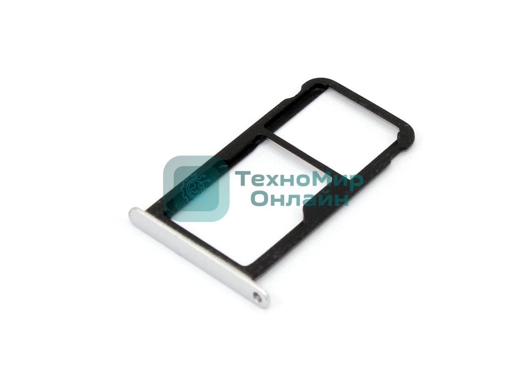 Лоток для SIM-карты Huawei P9 Lite 2017 серебристый