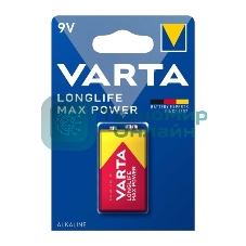 Батарейка VARTA LONGLIFE MAX P. 9V бл.1