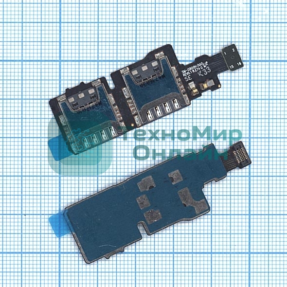 Слот Sim-карты для Samsung Galaxy S5 mini SM-G800