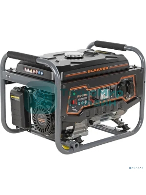 Электрогенератор бензиновый Carver PPG-3900A, 3.2 кВт, 67 дБ, 42 кг