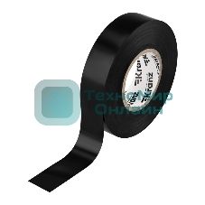 Изолента ПВХ профессиональная, термостойкая 0,18х19мм, 20м, черная KRANZ