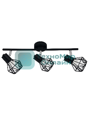 Светильник Ambrella light TR8622/3 BK/CH черный/хром E27*3 max 40W 460*91*175