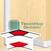 Угол внутренний Legrand 010602 Угол внутренний, переменный от 80° до 100°, для кабель-канала 80х50мм