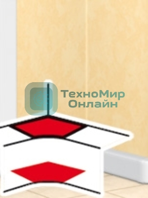 Угол внутренний Legrand 010602 Угол внутренний, переменный от 80° до 100°, для кабель-канала 80х50мм