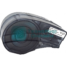 Картридж ленточный Cactus CS-M21-750595WT черный шрифт, белый фон (19.1 мм, 6.4 м) для Brady BMP21-PLUS, BMP21-LAB