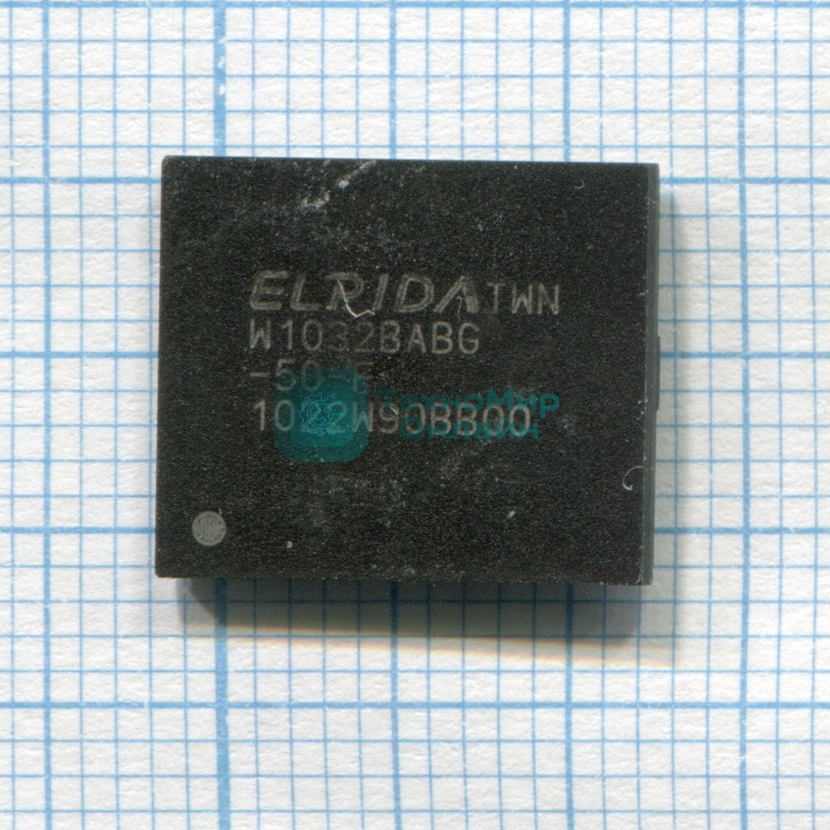 Видеопамять GDDR5 128MB ELPIDA W1032BABG-50-F