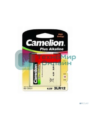 Батарейка Camelion 3LR12 Plus Alkaline BL-1 (3LR12-BP1,4.5В)