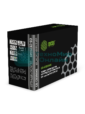 Картридж лазерный Cactus CS-CE255AS черный (6000 стр.) для HP LaserJet P3011/P3015