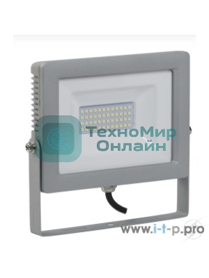Прожектор СДО 07-50 LED 50Вт IP65 6500К сер. IEK LPDO701-50-K03