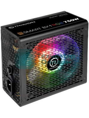 Блок питания Thermaltake Smart PS-SPR-0750NHSABE-1, 750Вт, 80 PLUS Bronze, 120мм, черный