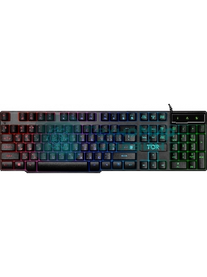 Комплект клавиатура+мышь Defender Tor MHP-127 проводной, USB, 3200 DPI, чёрный