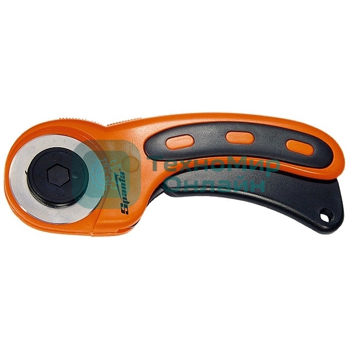 Нож Sparta 45 мм, вращающееся лезвие-ролик диаметром, пластмассовая ручка пистолетного типа