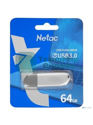 Флешка USB Netac U352 USB 3.0 64Gb, retail version
