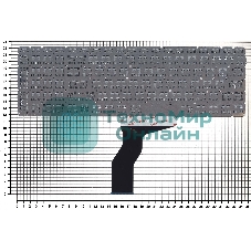 Клавиатура для ноутбука HP Pavilion 15-ab 15-ab000 15z-ab100 черная с белой подсветкой