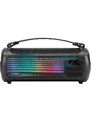 Колонка портативная Hyundai H-PS1025 черный 40W 2.0 BT 10м 3000mAh