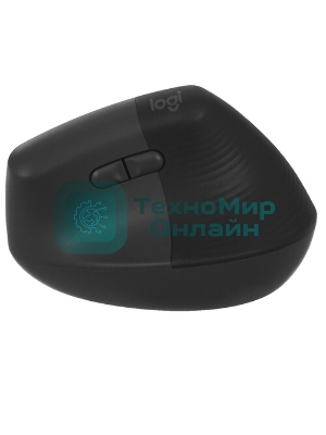 Мышь беспроводная Logitech Lift графитовый, 4000 dpi, радиоканал, Bluetooth, USB, кнопки - 6