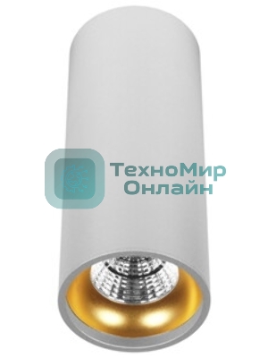 Светильник Gauss Overhead HD006 потолоч. 4100K цв.св.:белый серебристый