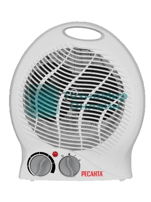 Тепловентилятор Ресанта ТВС-2 [67/2/2] спиральный,/1000/2000 Вт, защита от перегрева
