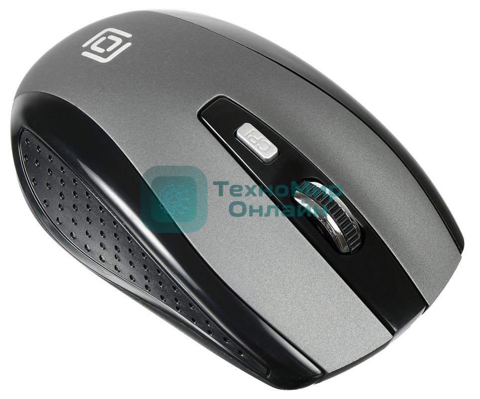 Мышь беспроводная Oklick 635MB черный/серый, 1600 dpi, Bluetooth, кнопки - 6