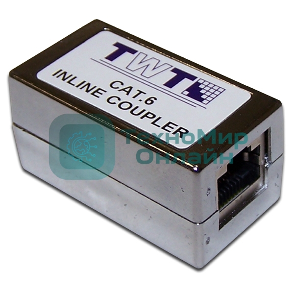 Повторитель портов RJ-45, экранированный, cat.6