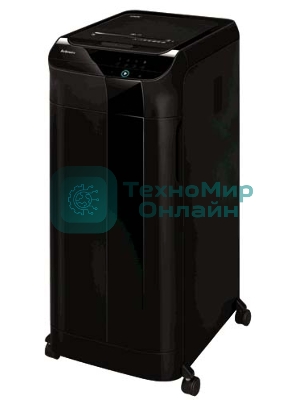 Шредер Fellowes AutoMax 550C (секр.P-4)/фрагменты/550лист./83лтр./скрепки/скобы/пл.карты/CD