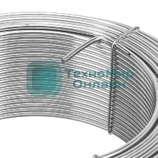 Проволока стальная Сибртех, оцинкованная 2,0 мм, длина 50 м