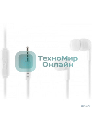Проводные наушники Harper HV-106 белый, внутриканальные, проводной