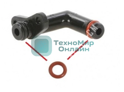 Уплотнитель штуцера ЗУ Bosch TES, Siemens EQ