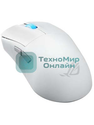 Мышь беспроводная ASUS ROG Harpe Ace Mini белый, 42000 dpi, радиоканал, Bluetooth, USB, кнопки - 5