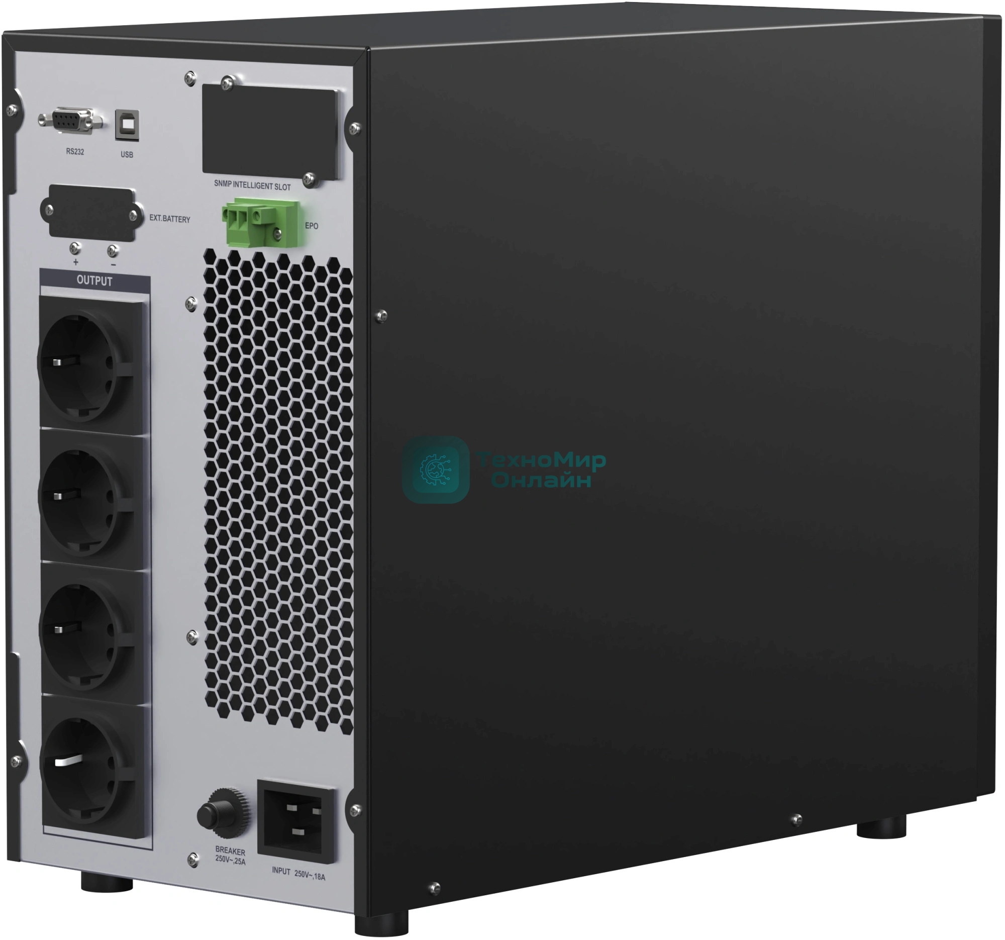 Источник бесперебойного питания Ippon Innova TAE 3000 3000Вт 3000ВА черный